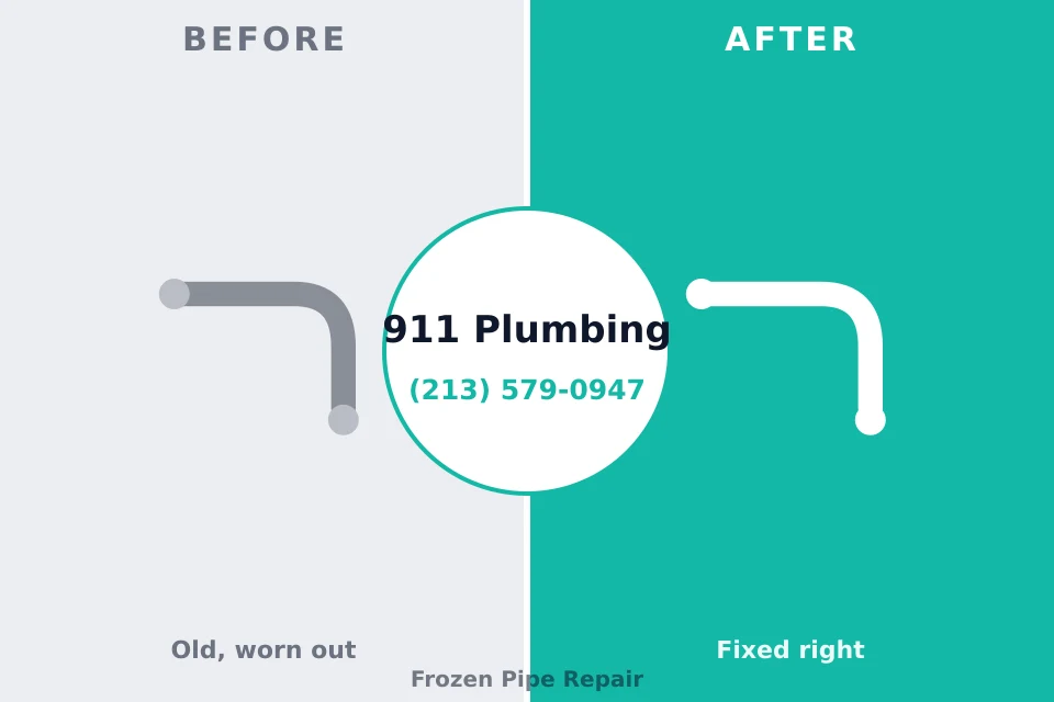 Before and after: plumbing company Rural Hill, TN